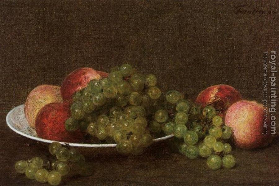 Henri Fantin-Latour : Peaches and Grapes